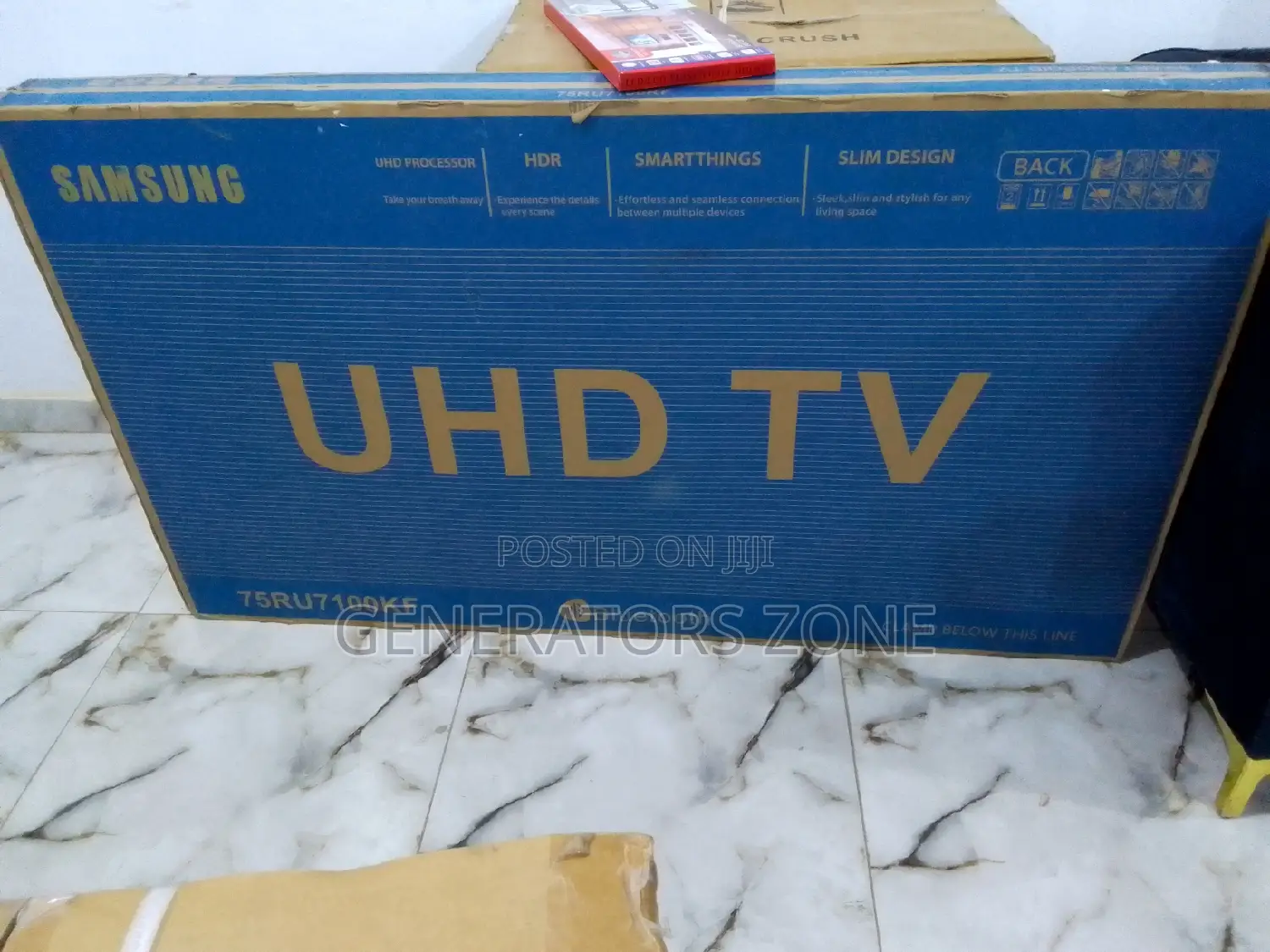 UHD 75 Inch Samsung Smart Tv+ Prime Video