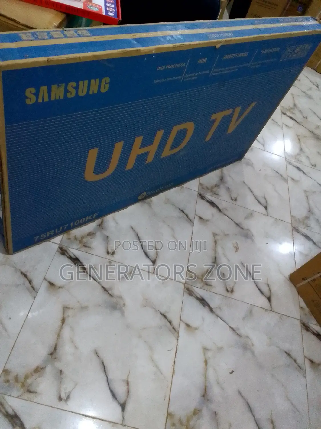 UHD/75-inch Samsung Smart Tv With Netflix