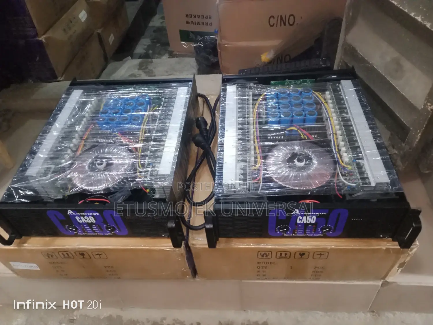 Powerful Rugged Amplifier Ca-30a for Double Sub Woofer's