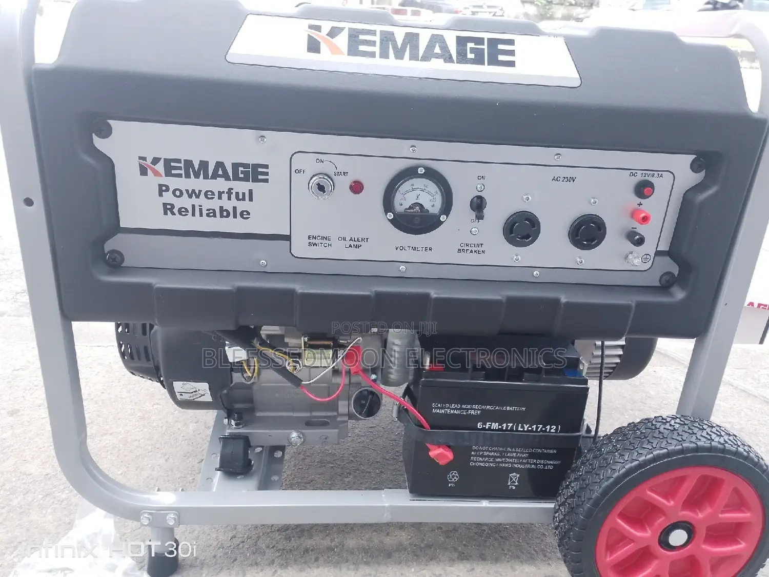 Cooper Kemage Generator 10.5kva 2 Years Garranty