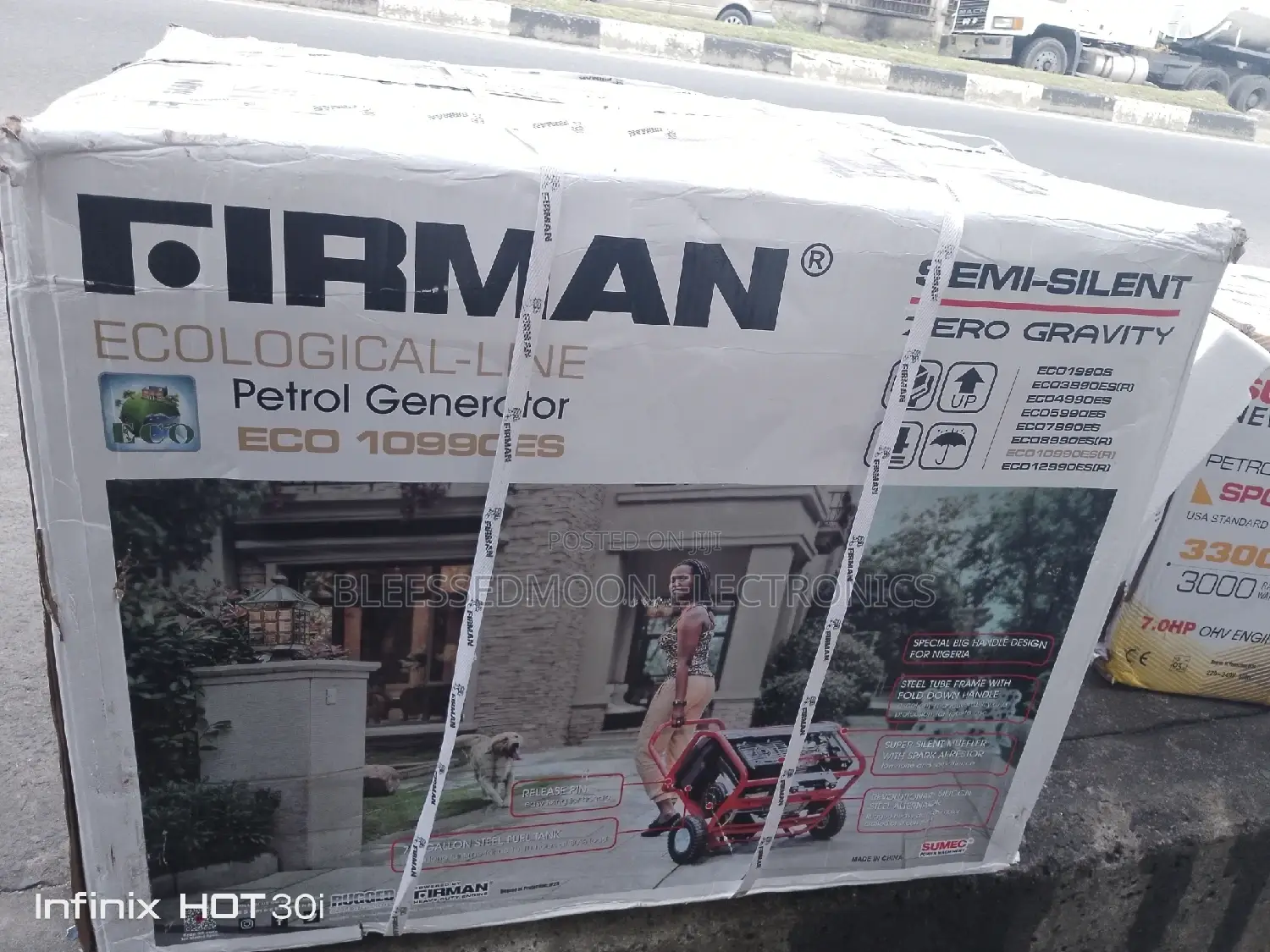 Sumec Firman Generator Eco 10990 Semi Silent  2 Years W