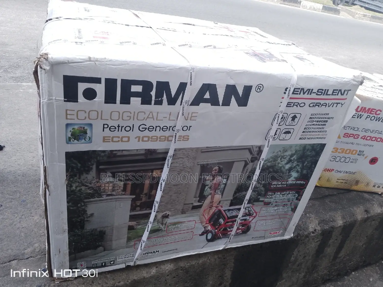 Sumec Firman Generator Eco 10990 Semi Silent  2 Years W