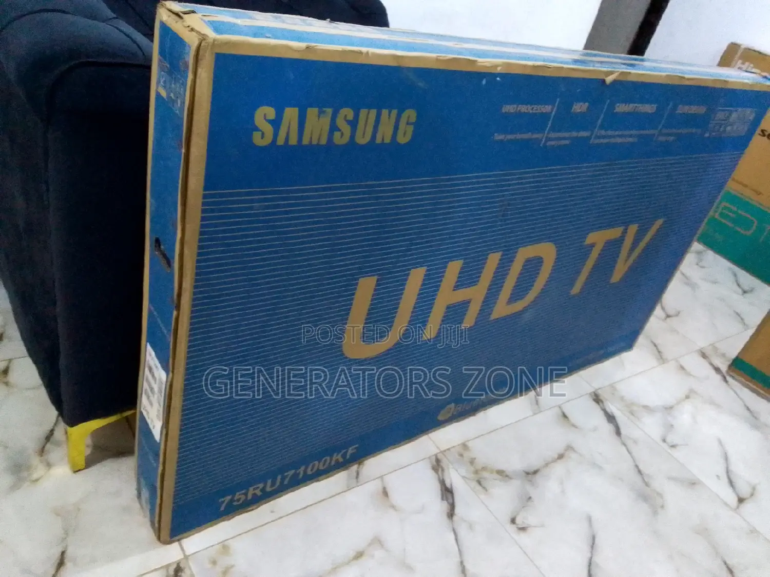 Wall Mounted Samsung 75-Inch (75ru7100kf)-Smart Tv
