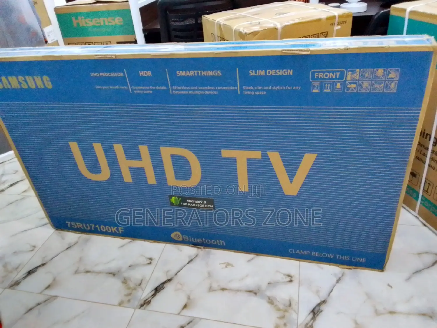 Samsung 75" Class Uhd Tv| 75ru7100kf With One Year Warranty