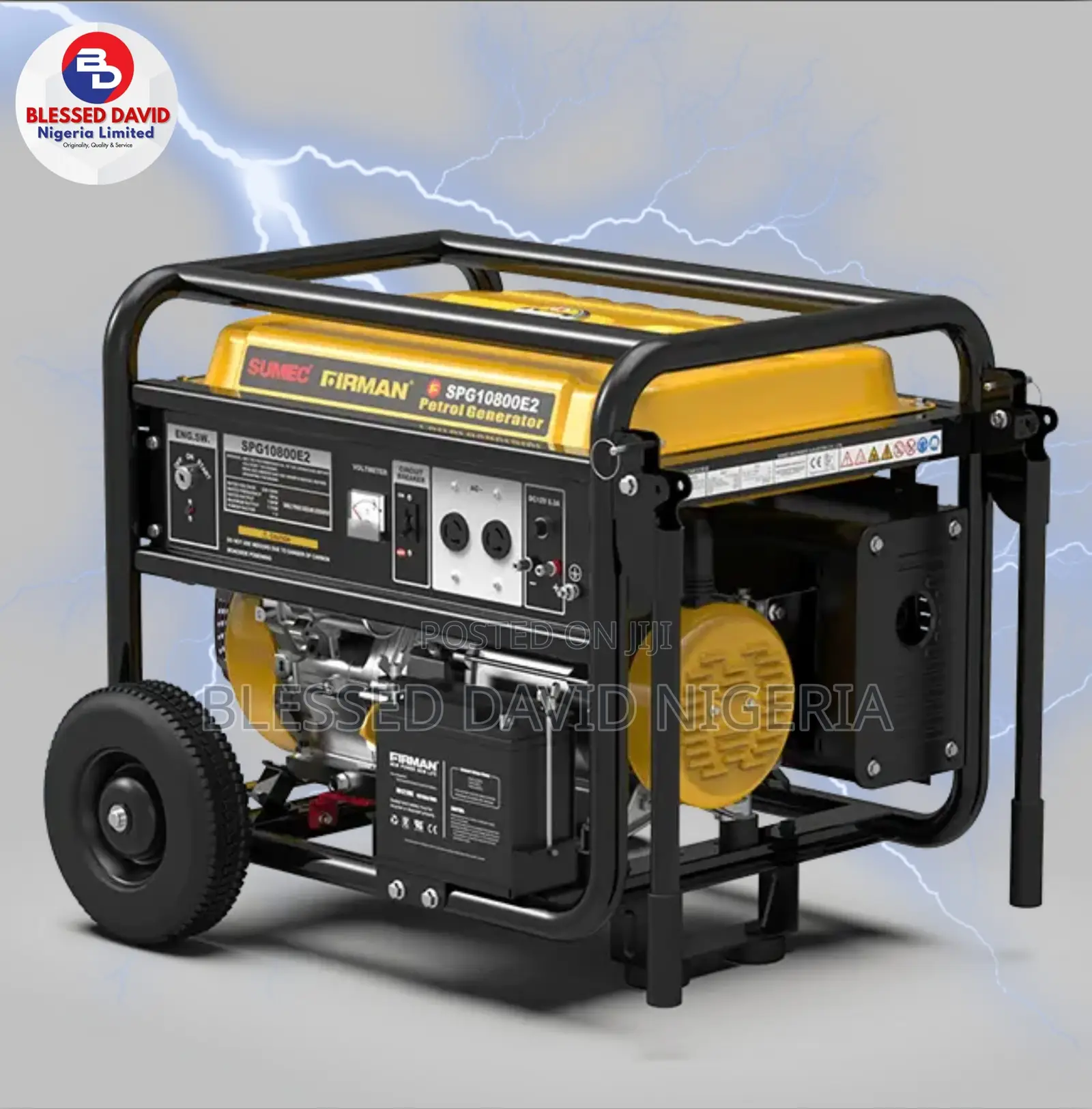 Sumec Firman SPG10800E2, 8.7kva (7000w) Key Start Generator