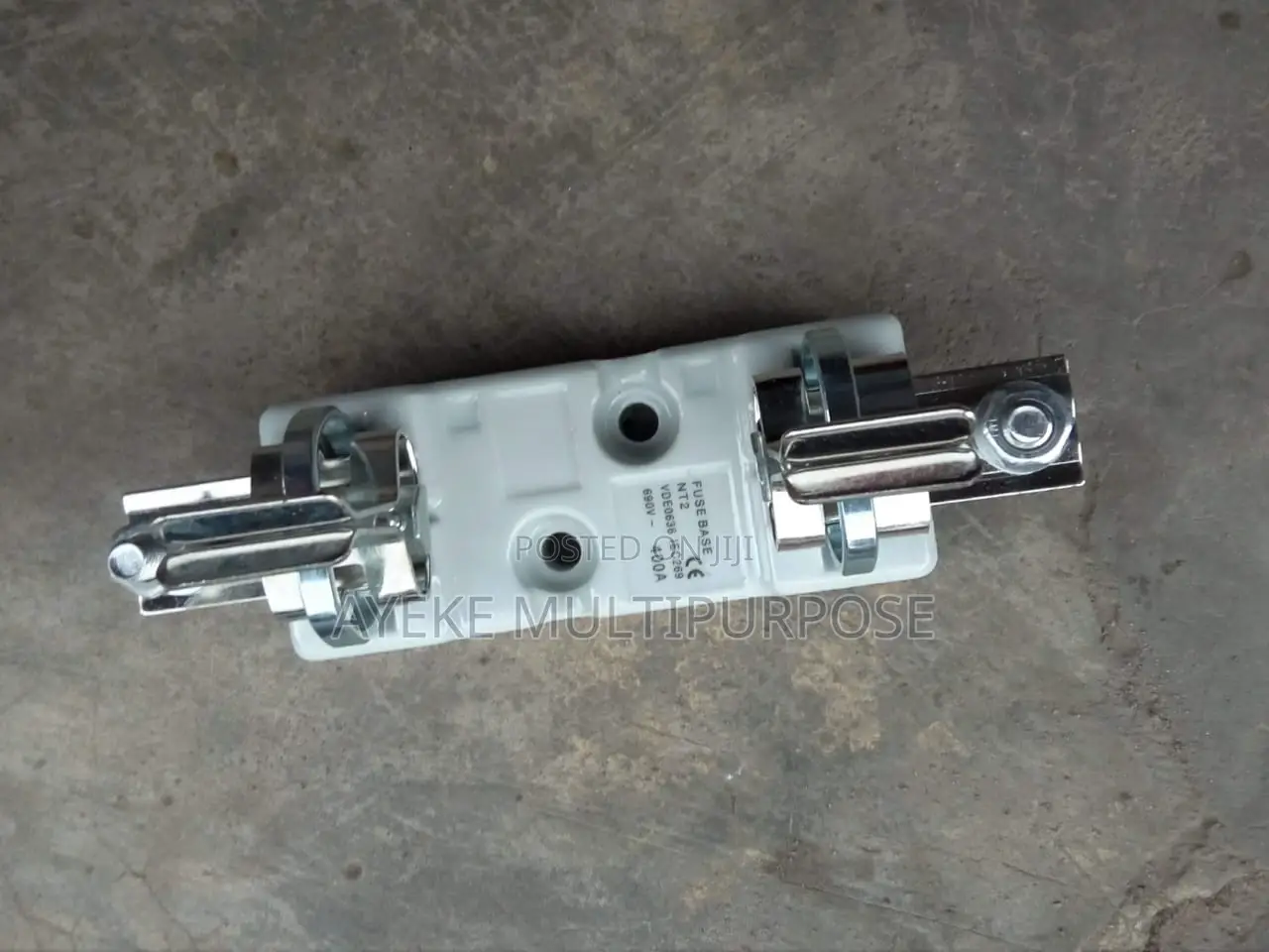 Fuse Base Single Unit 500A