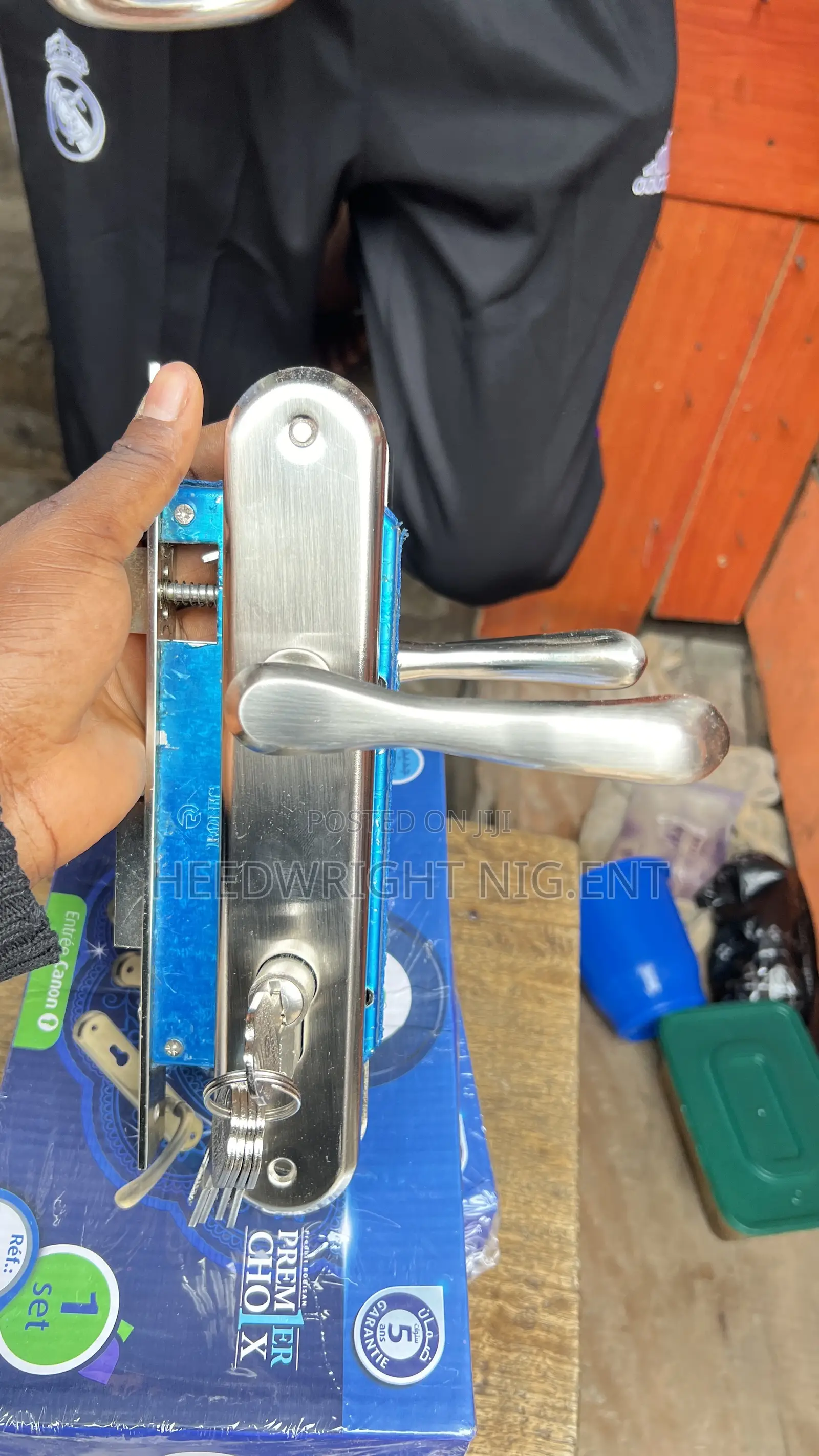 Brass Key Security Door Lock