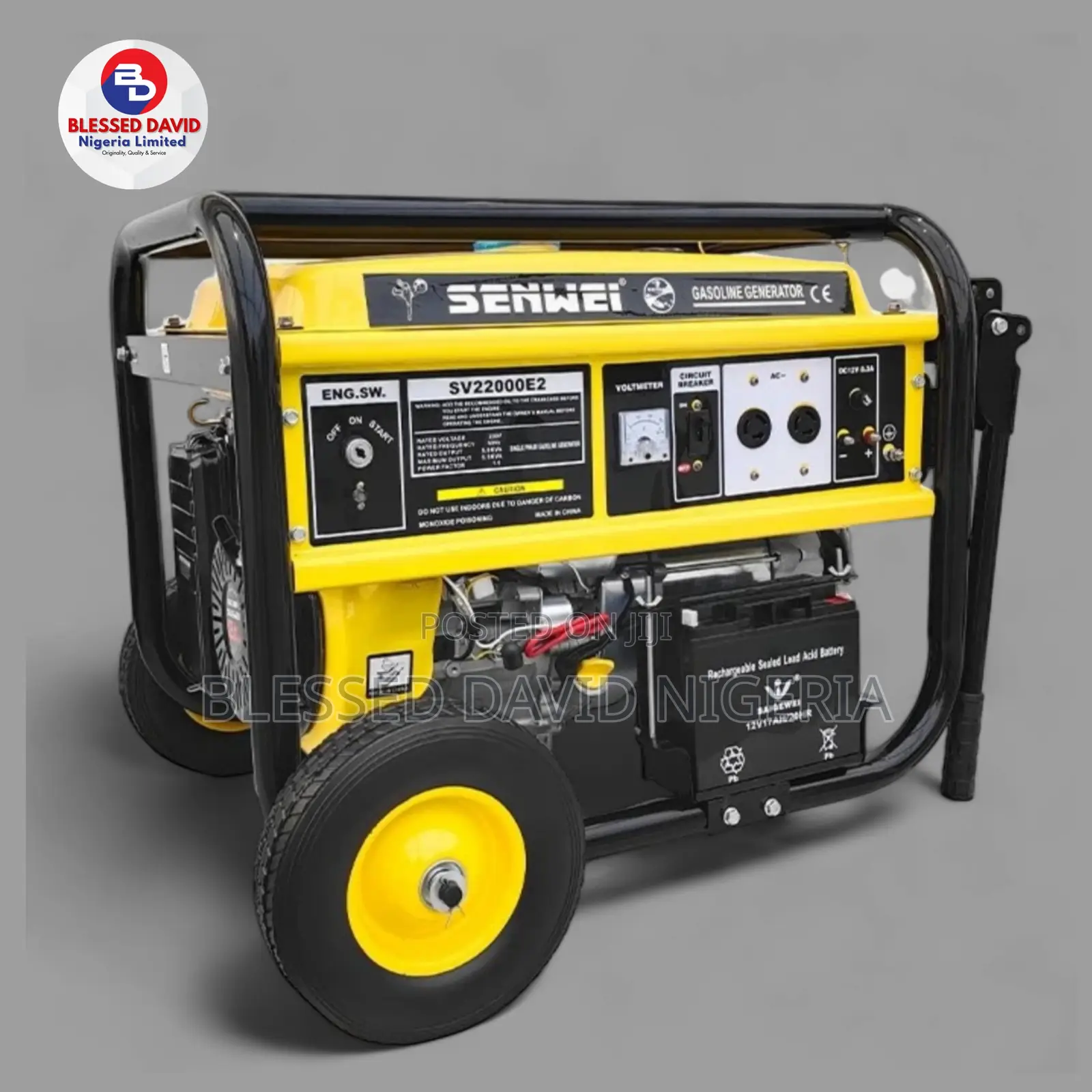 Senwei SV22000E2, 5.5kva Key Starter Generator