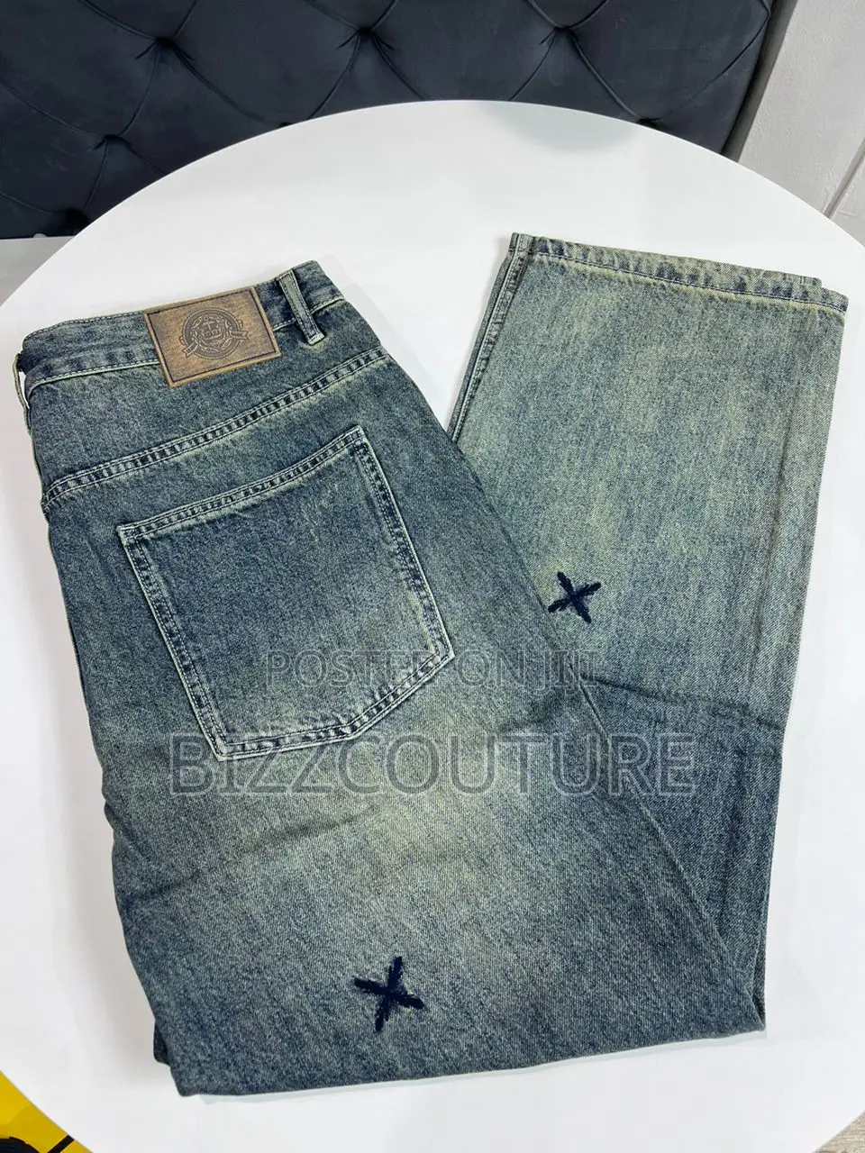 Original PREMIUM LUXURY BAGGY JEANS Available in Store