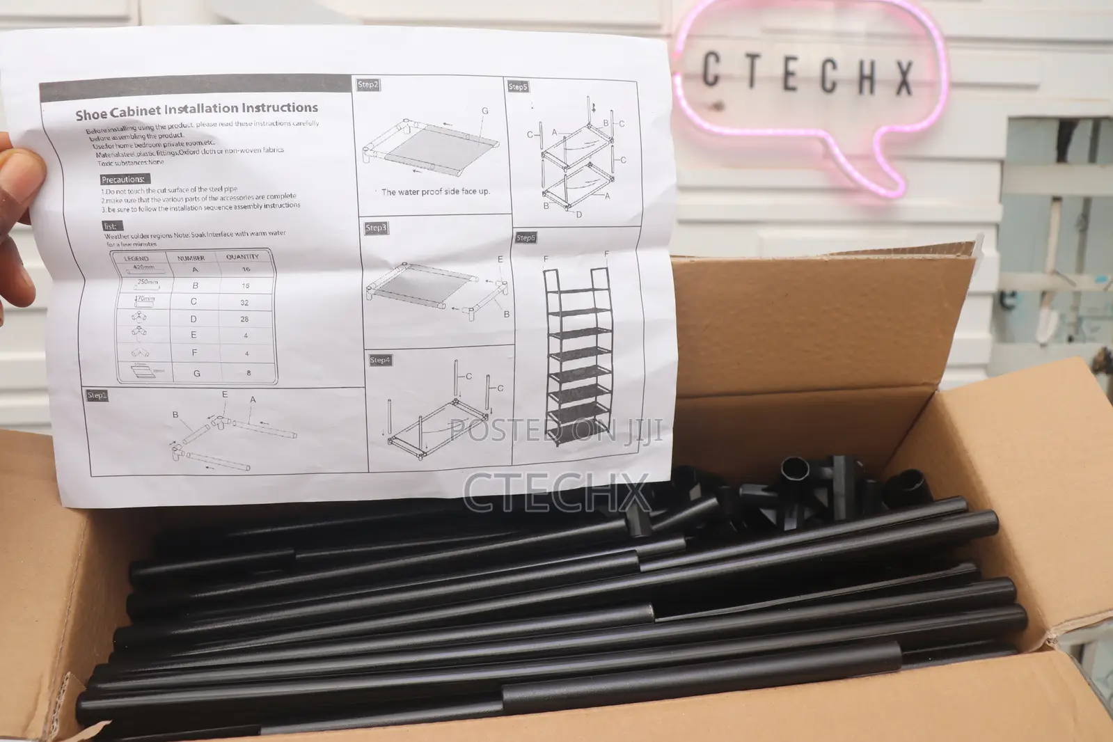 8-Layer Shoe Rack