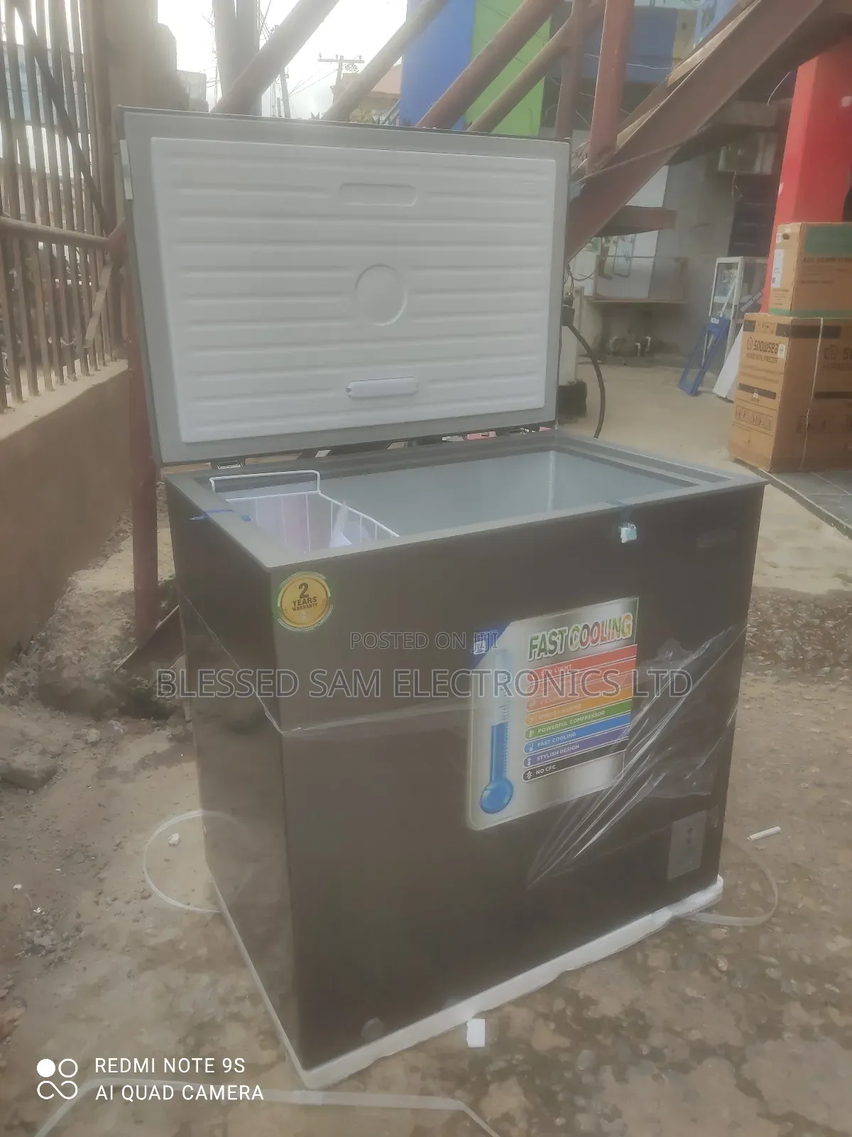 Kenstar 225l Chest Freezer External Condenser Faster Freezer