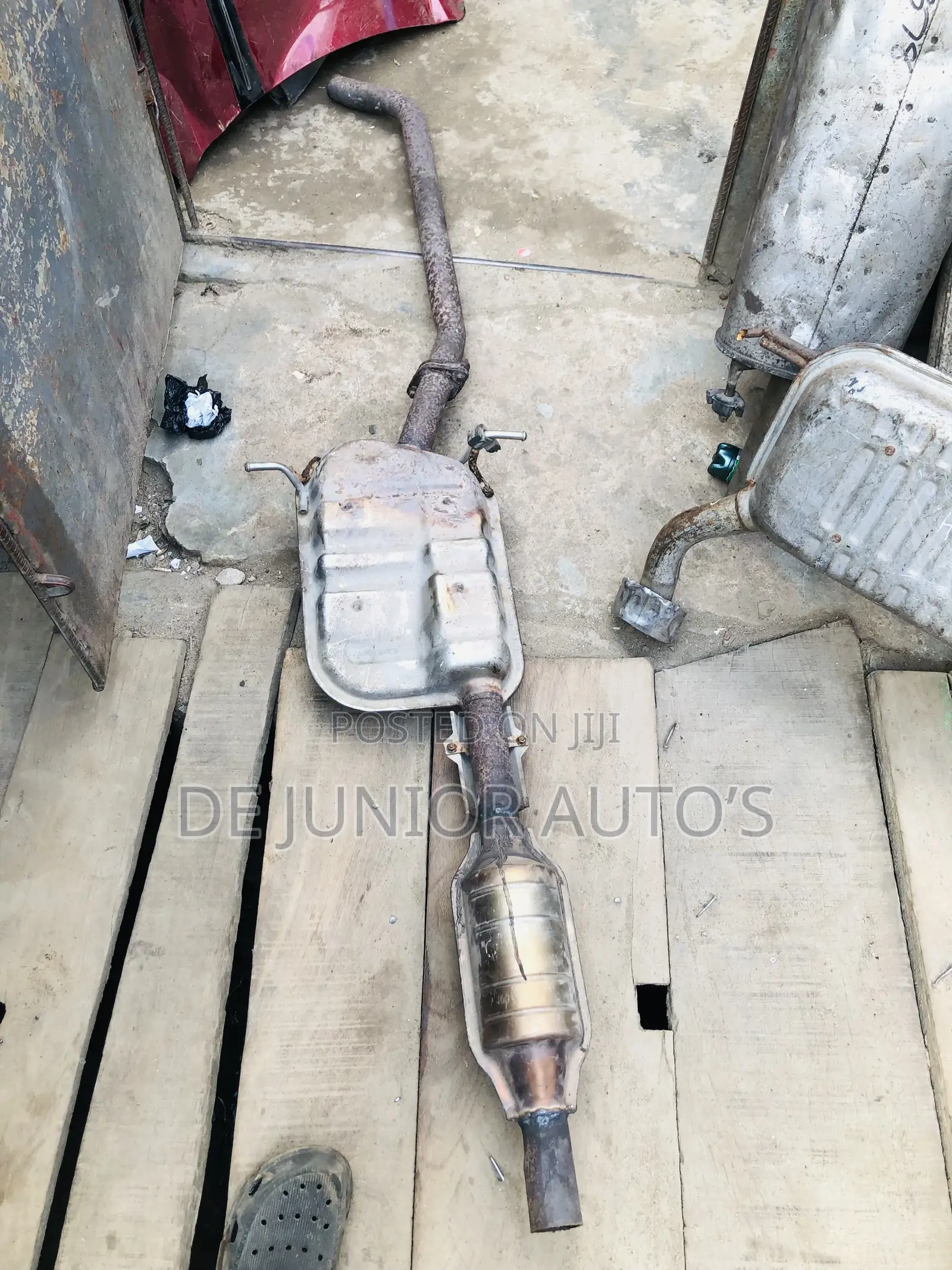 Center Catalyst With Exhaust for Hyundai Santafe 2003
