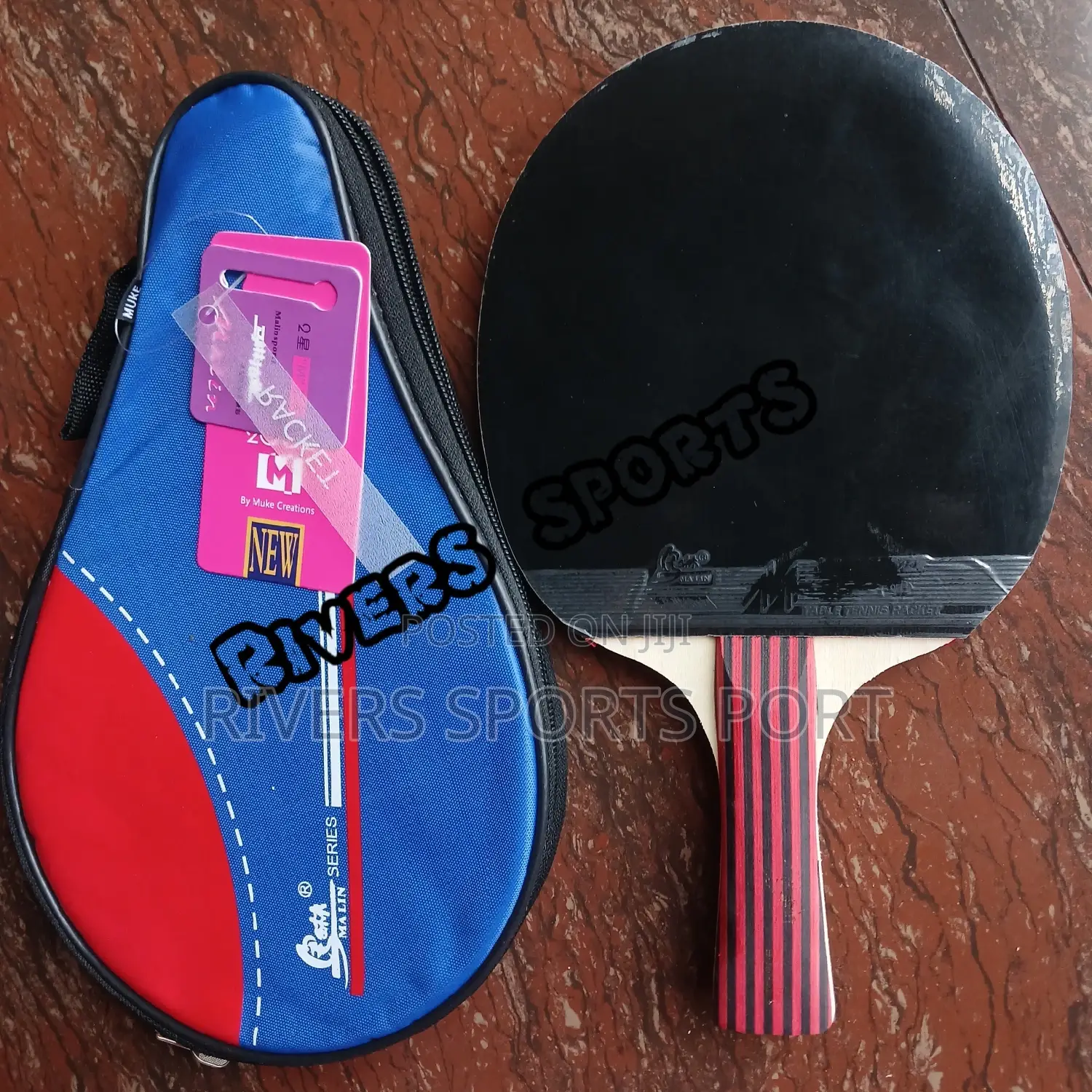2 Star Malin Table Tennis Bat/Racket