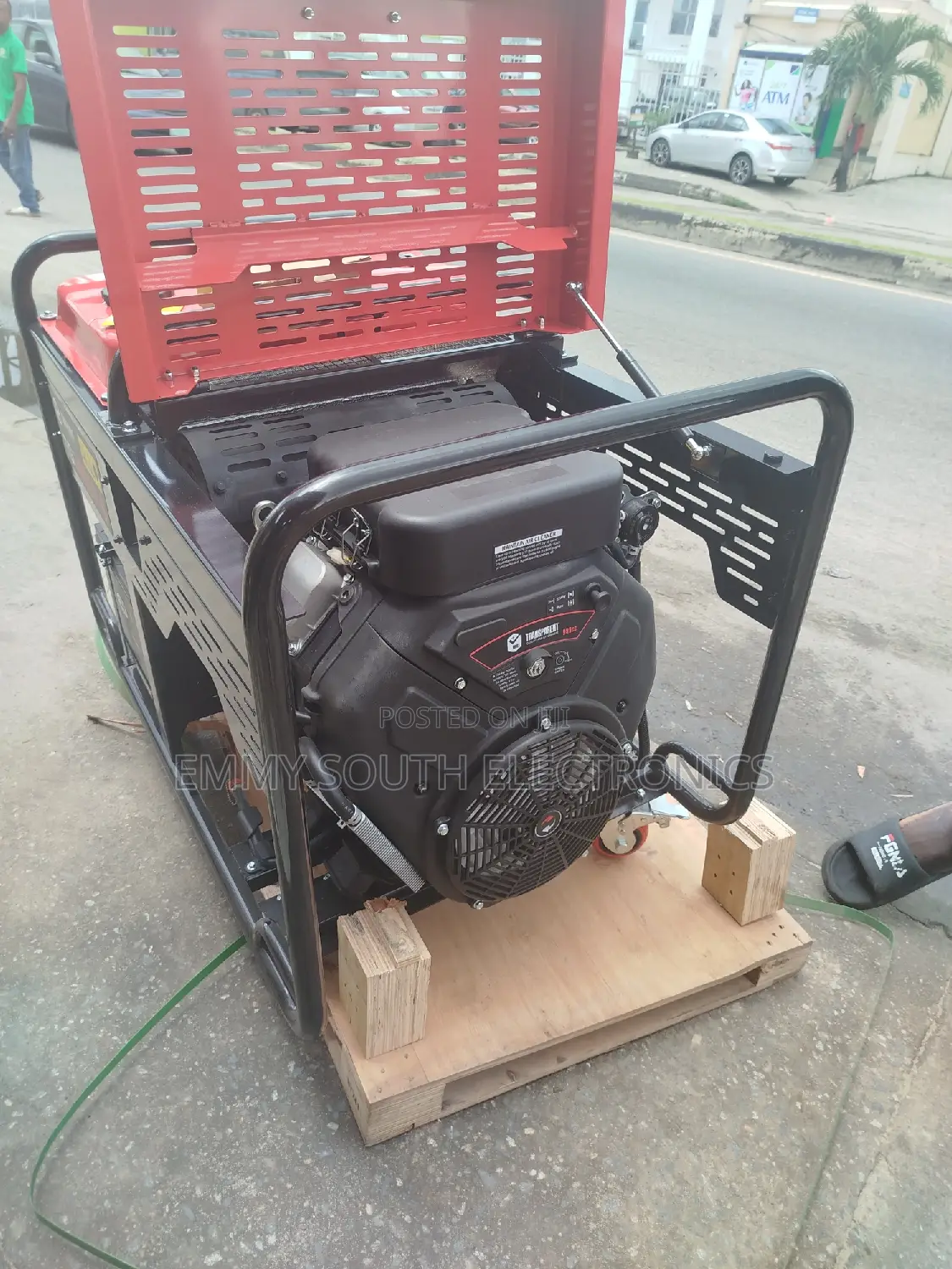 Transparent Petrol Copper Generator Big Coil