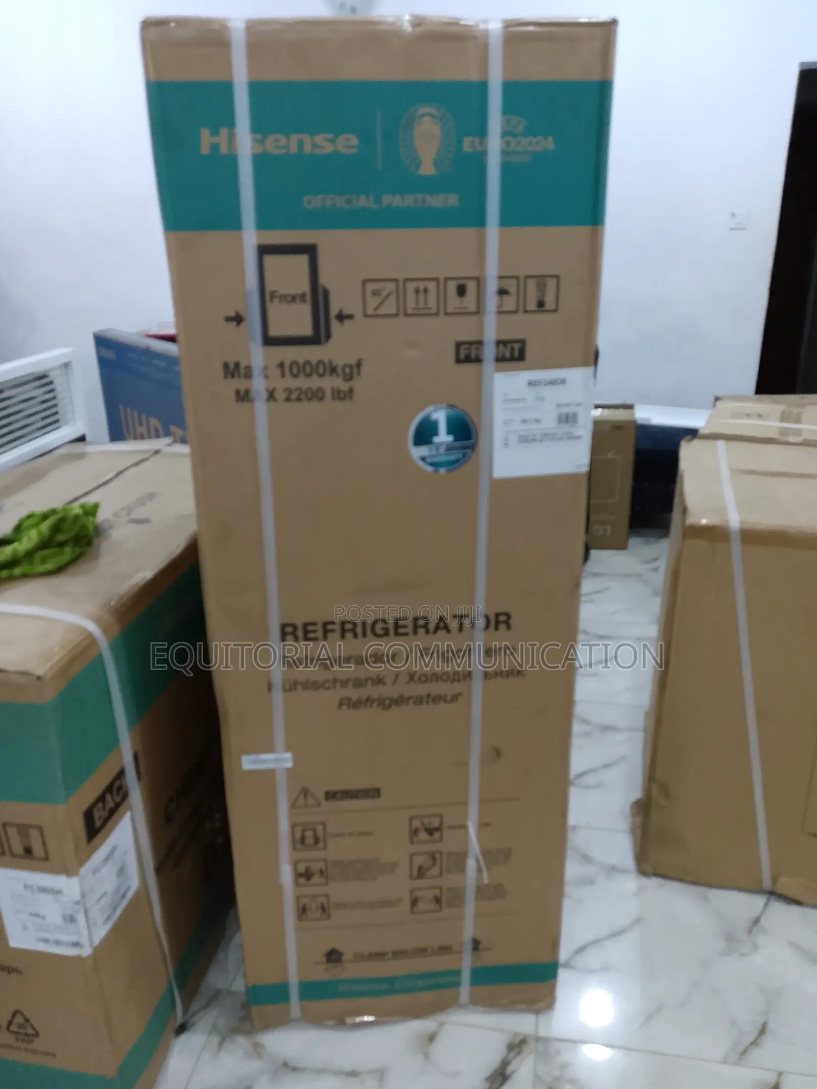 Hisense Ref240dr Double Door Fridge + 1 Year Warranty