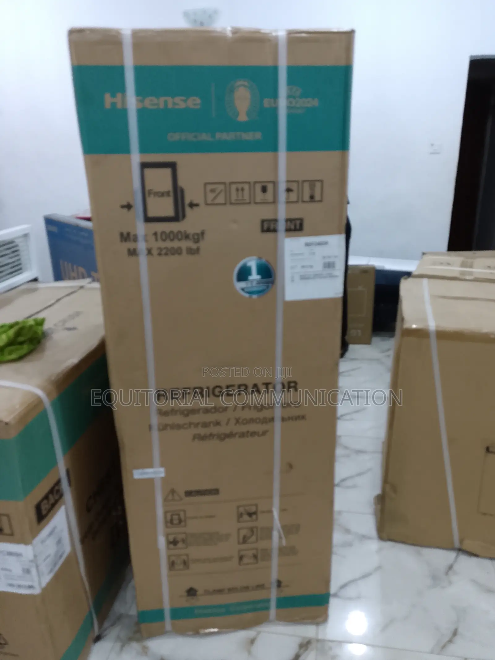 Hisense Ref240dr Double Door Fridge + 1 Year Warranty