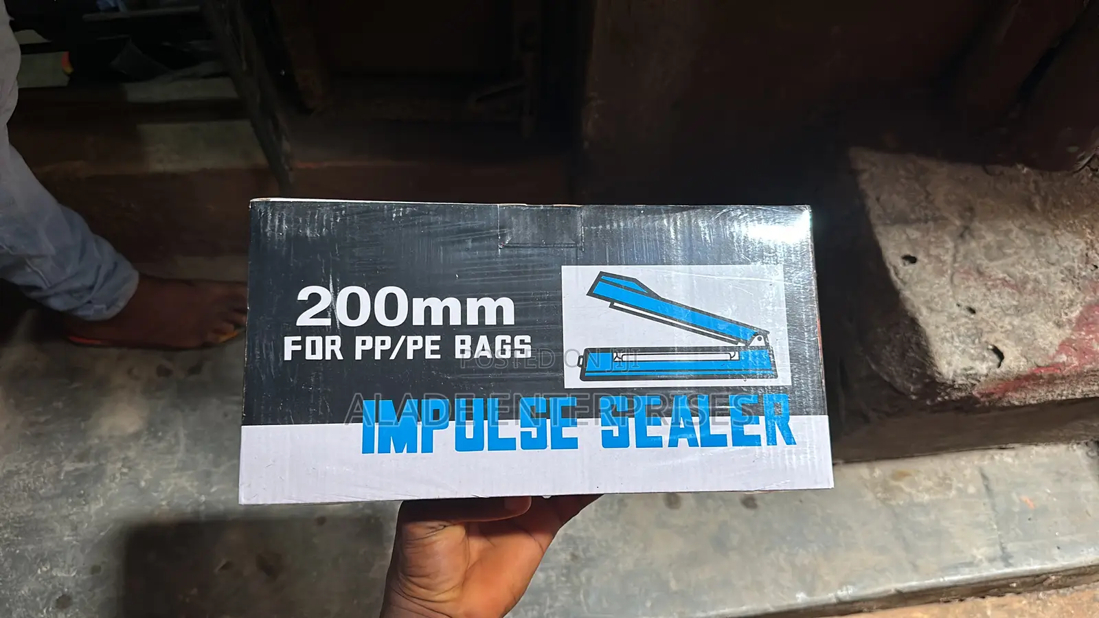 200mm Hand Manual 220V Impulse Sealer Heat Machine