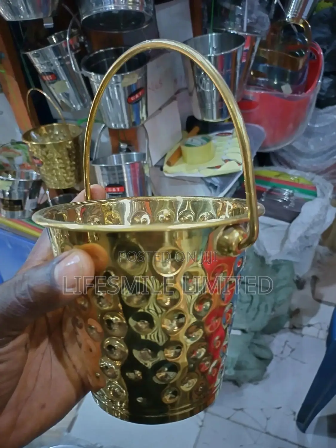 Quality Gold Ice Bucket
