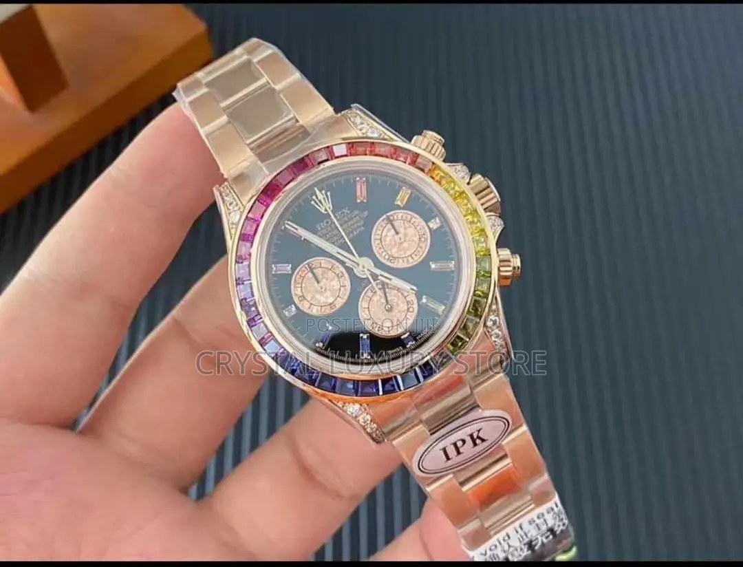 Waterprood Luxury Rosegold Rolex