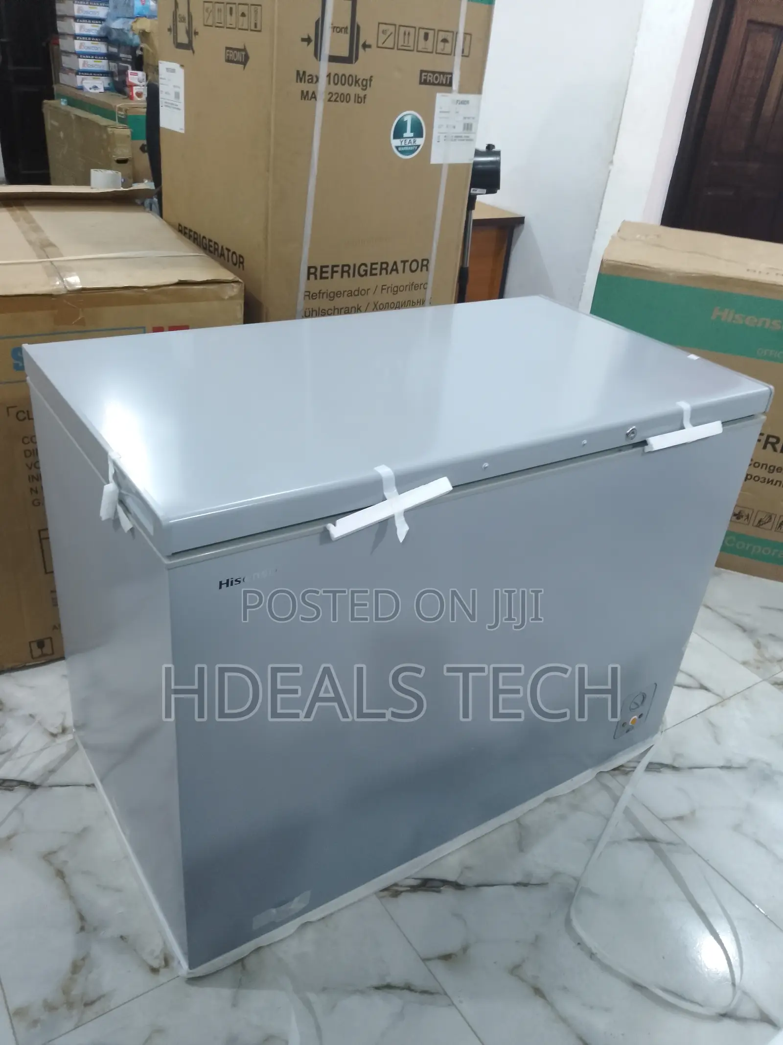 Rapid Freezing Chest Freezer Hisense.