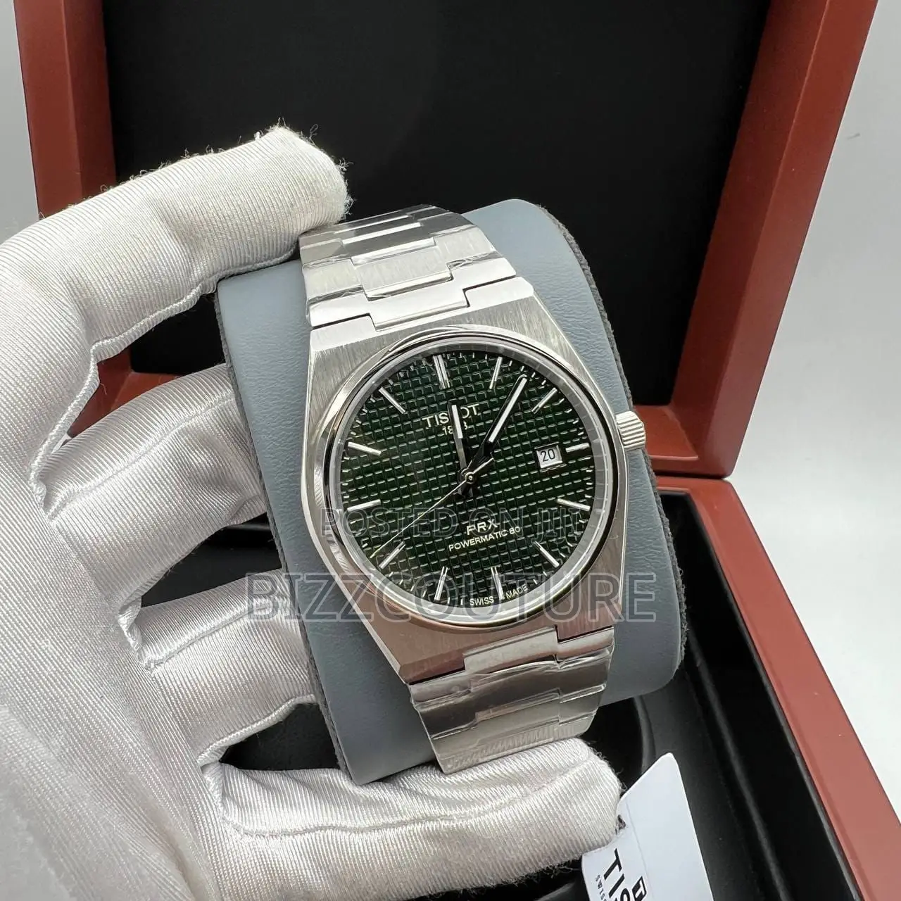 Original Tissot 1853 PRX Swiss Made Silver Chain Watch
