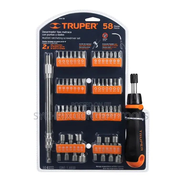 Ratchet Screwdriver Set 58pcs