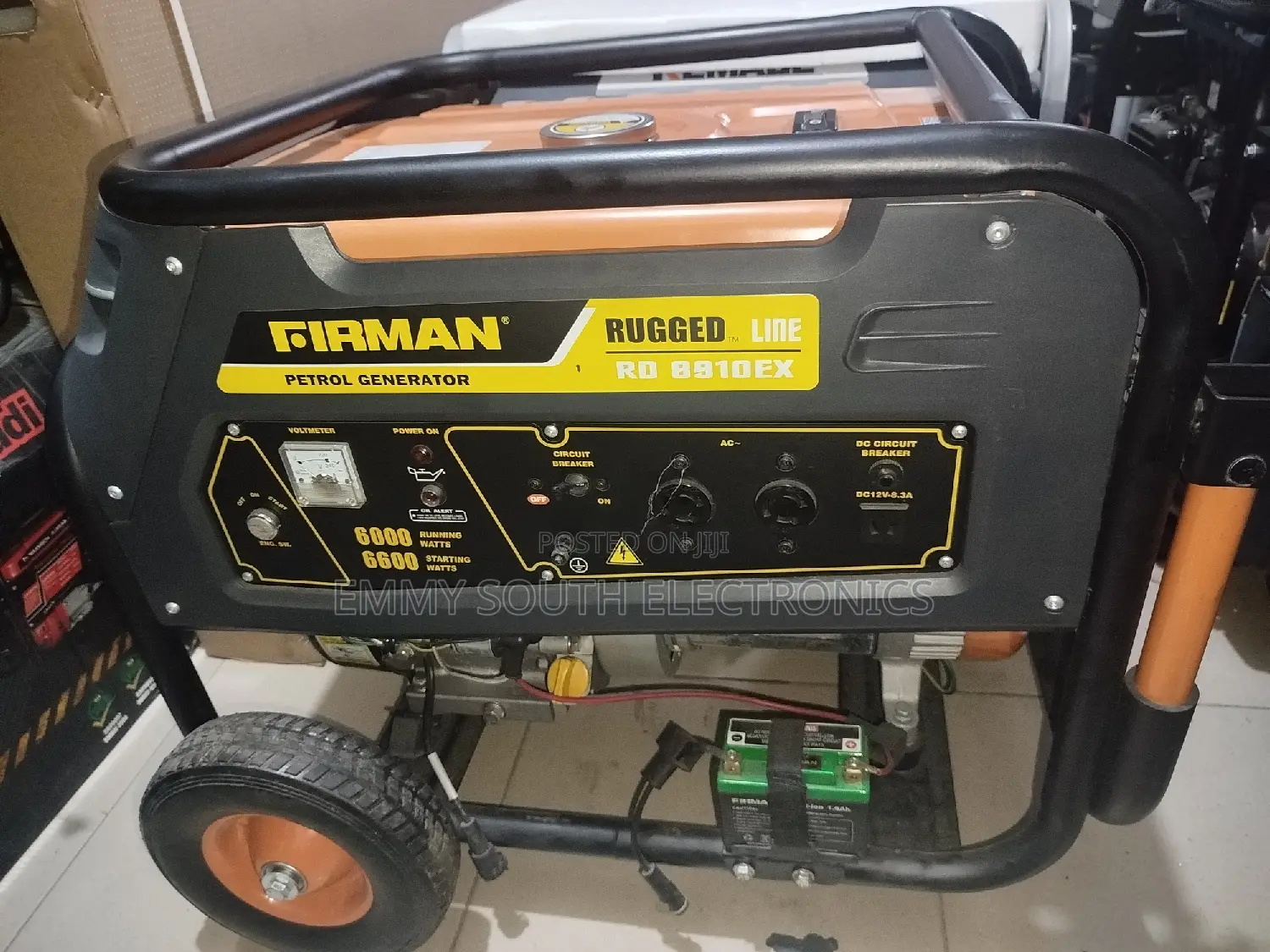 Firman Rugged Line Petrol Copper Generator Big Coil