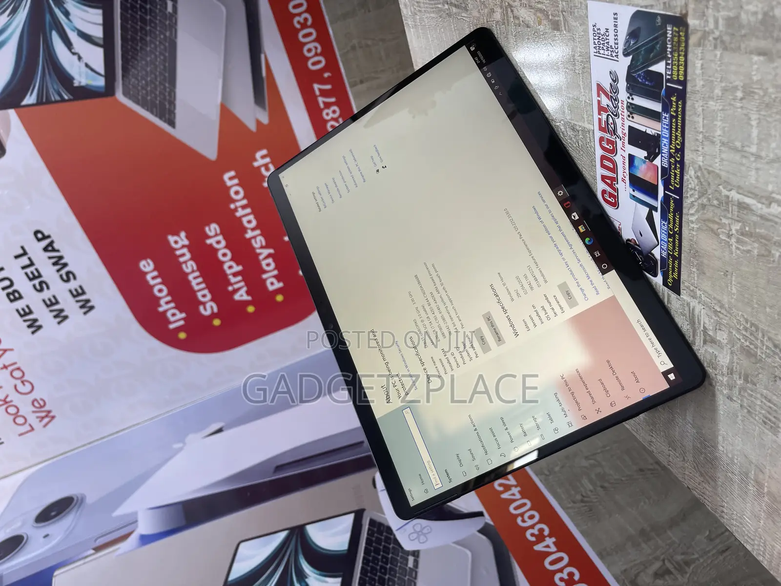 Laptop Microsoft Surface Pro X 8GB Intel SSD 128GB