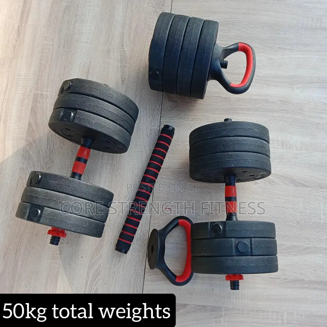 50kg Eco-friendly Barbell And Dumbbells Training Sets
