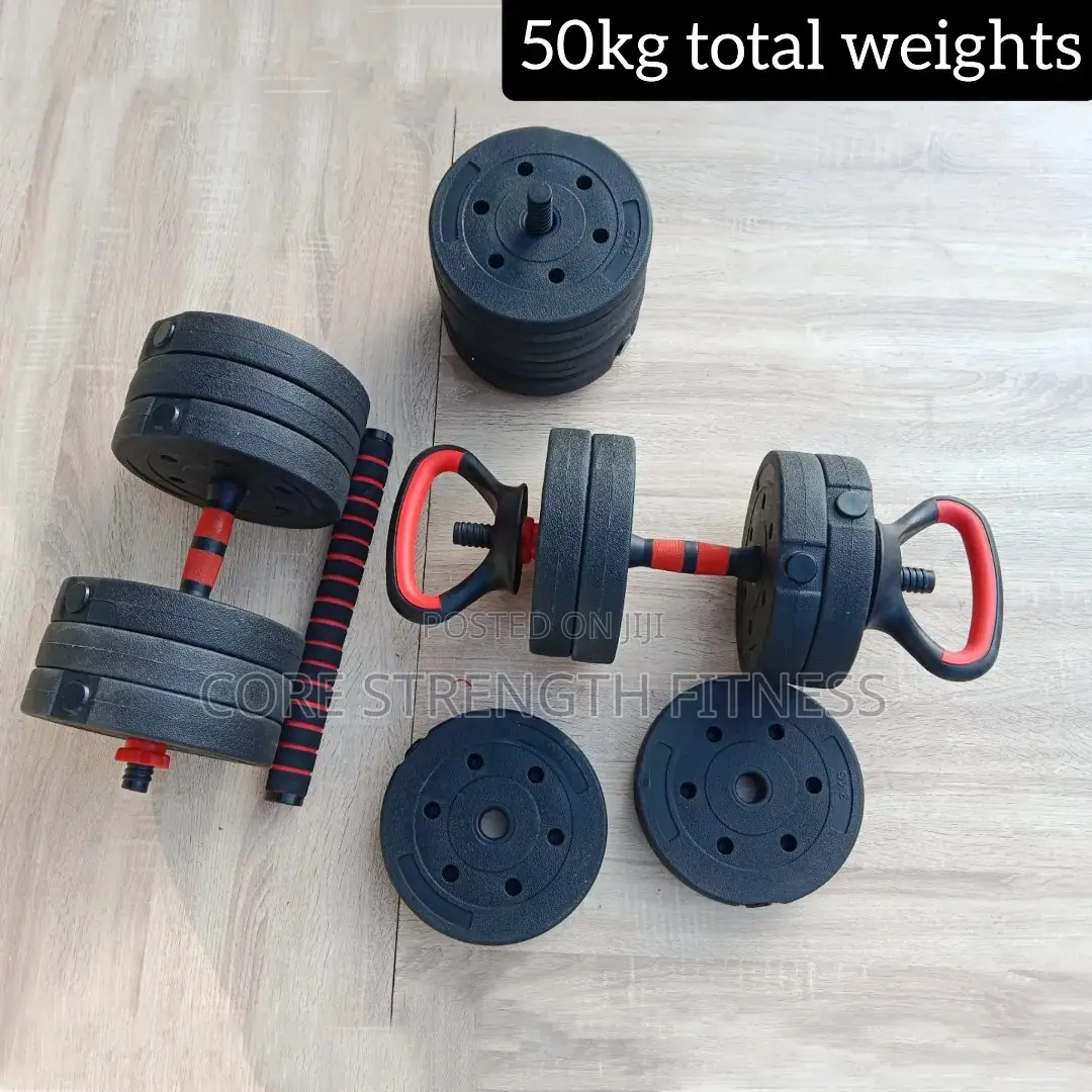 50kg Eco-friendly Barbell And Dumbbells Training Sets