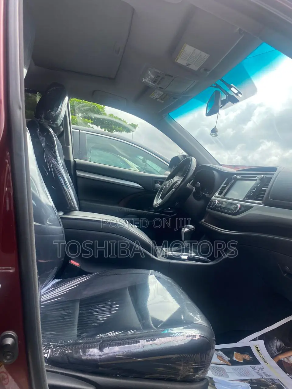 Toyota Highlander 2015 Red