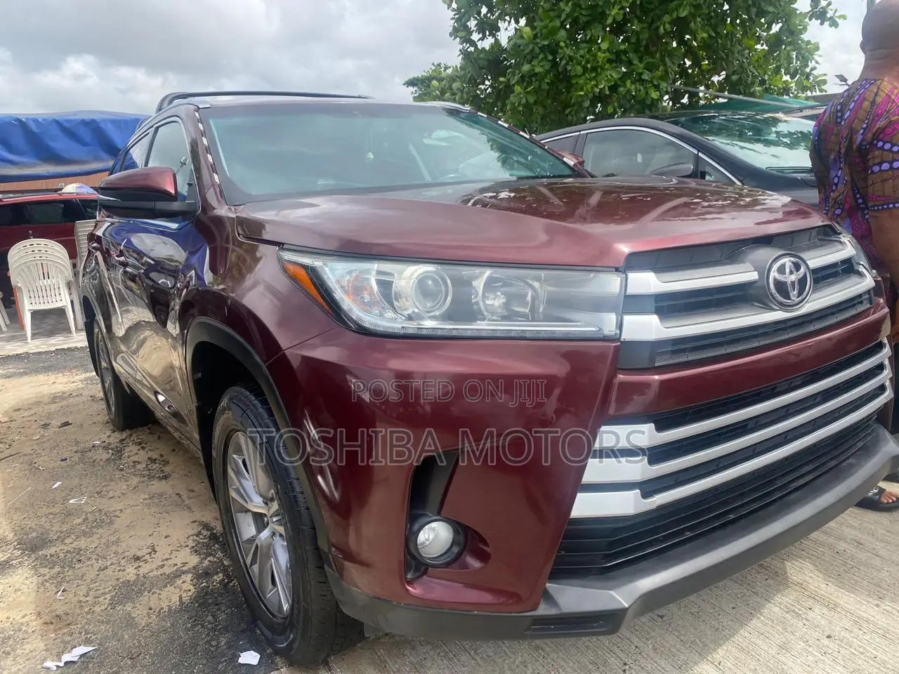 Toyota Highlander 2015 Red