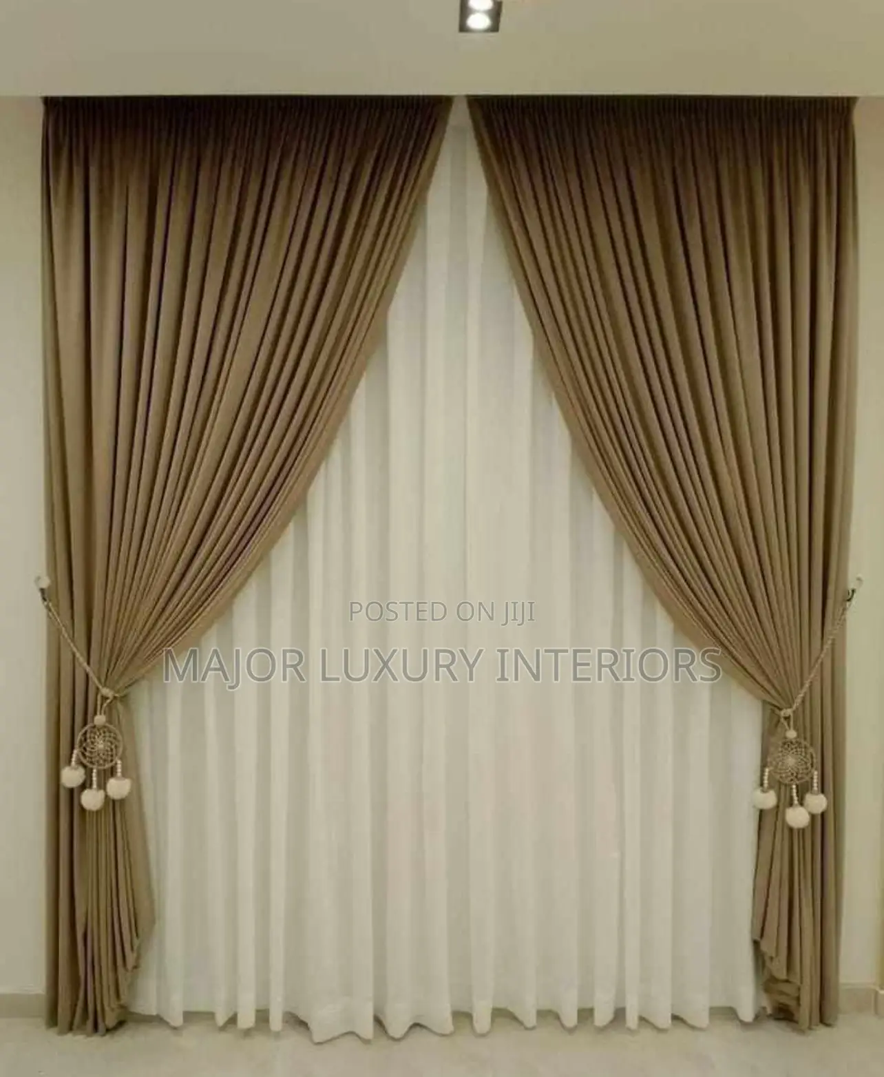Turkey Design Pleated Curtains