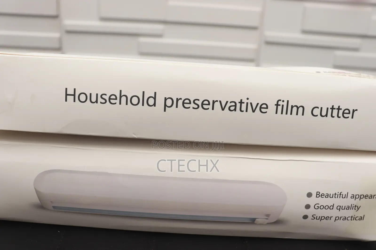 Household Preserative Film Cutter With Suction Cup