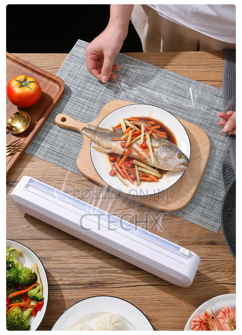 Household Preserative Film Cutter With Suction Cup