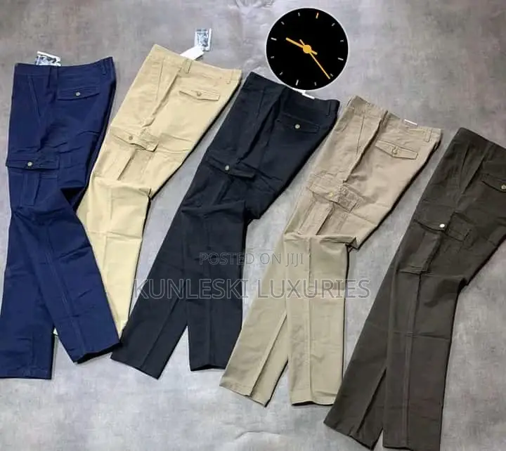 Original Zara Cargo Pant Combat Men Chinos Trousers
