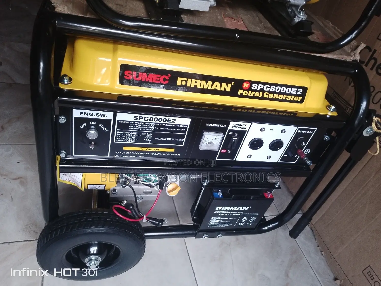 Sumec Firman Generator Full Cooper Coil Wire 8.5kva