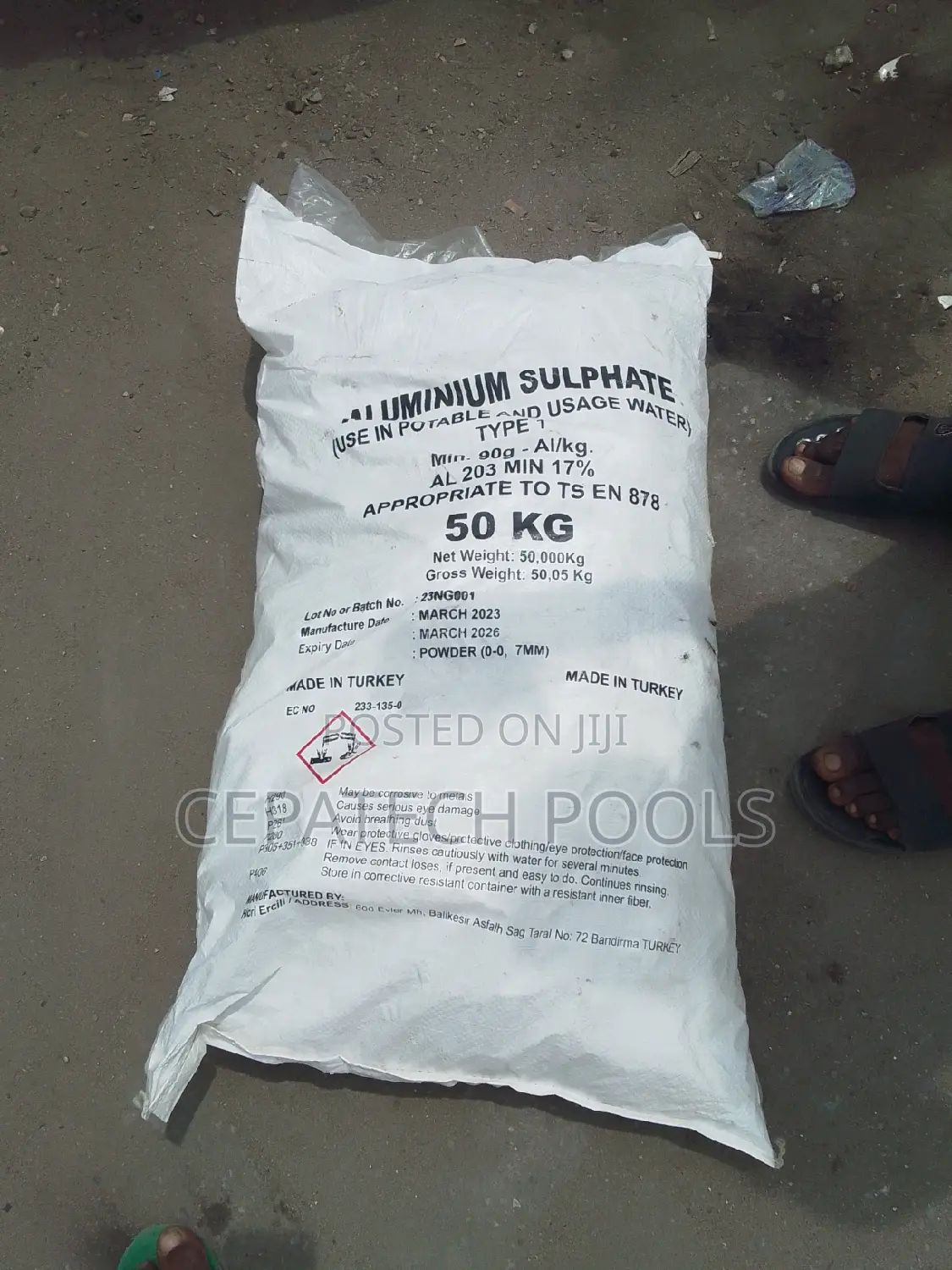Alum 50kg (Aluminum Sulfate)