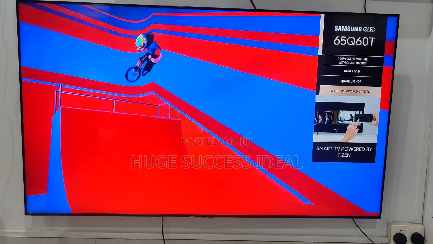 Samsung 65" Qled Q60T Series Uhd Dual LED Quantum HDR