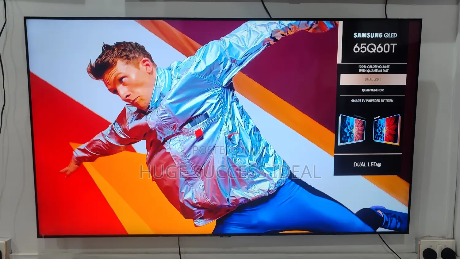 Samsung 65" Qled Q60T Series Uhd Dual LED Quantum HDR