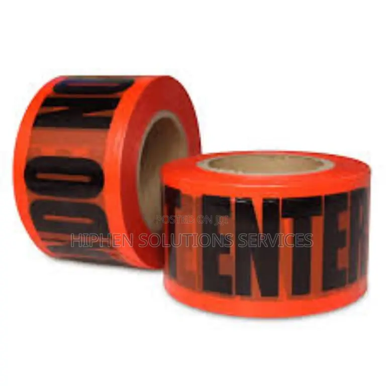 Caution Tape - Yellow - 3"X1000