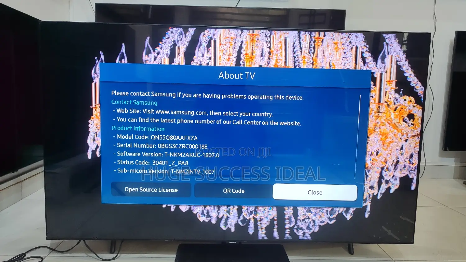 Samsung 55-inch Class Qled Uhd Q80a Series Quantum Hdr