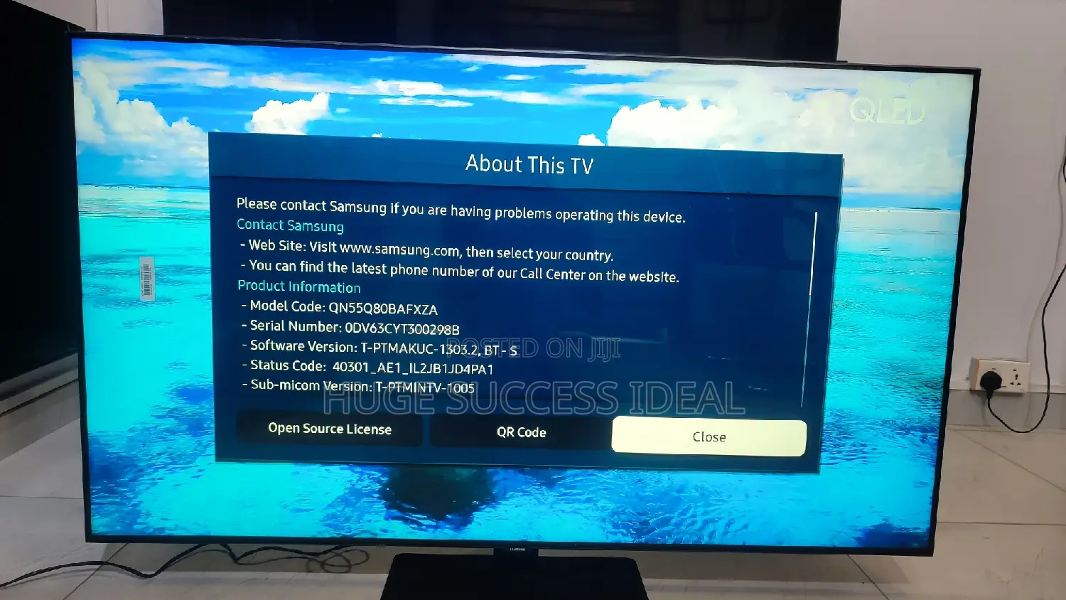 Samsung 55-Inches Class Qled Q80B Series - Uhd Smart TV