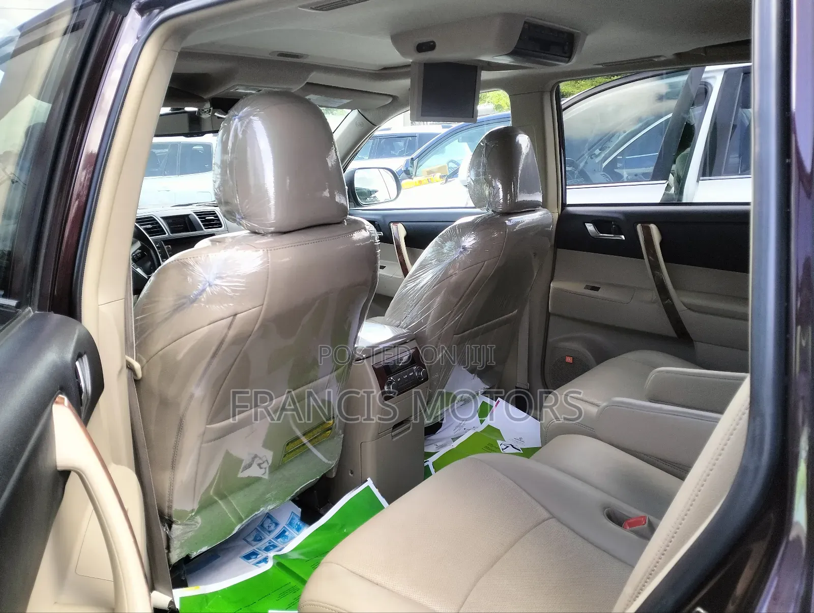 Toyota Highlander Limited 3.5l 4WD 2013 Red