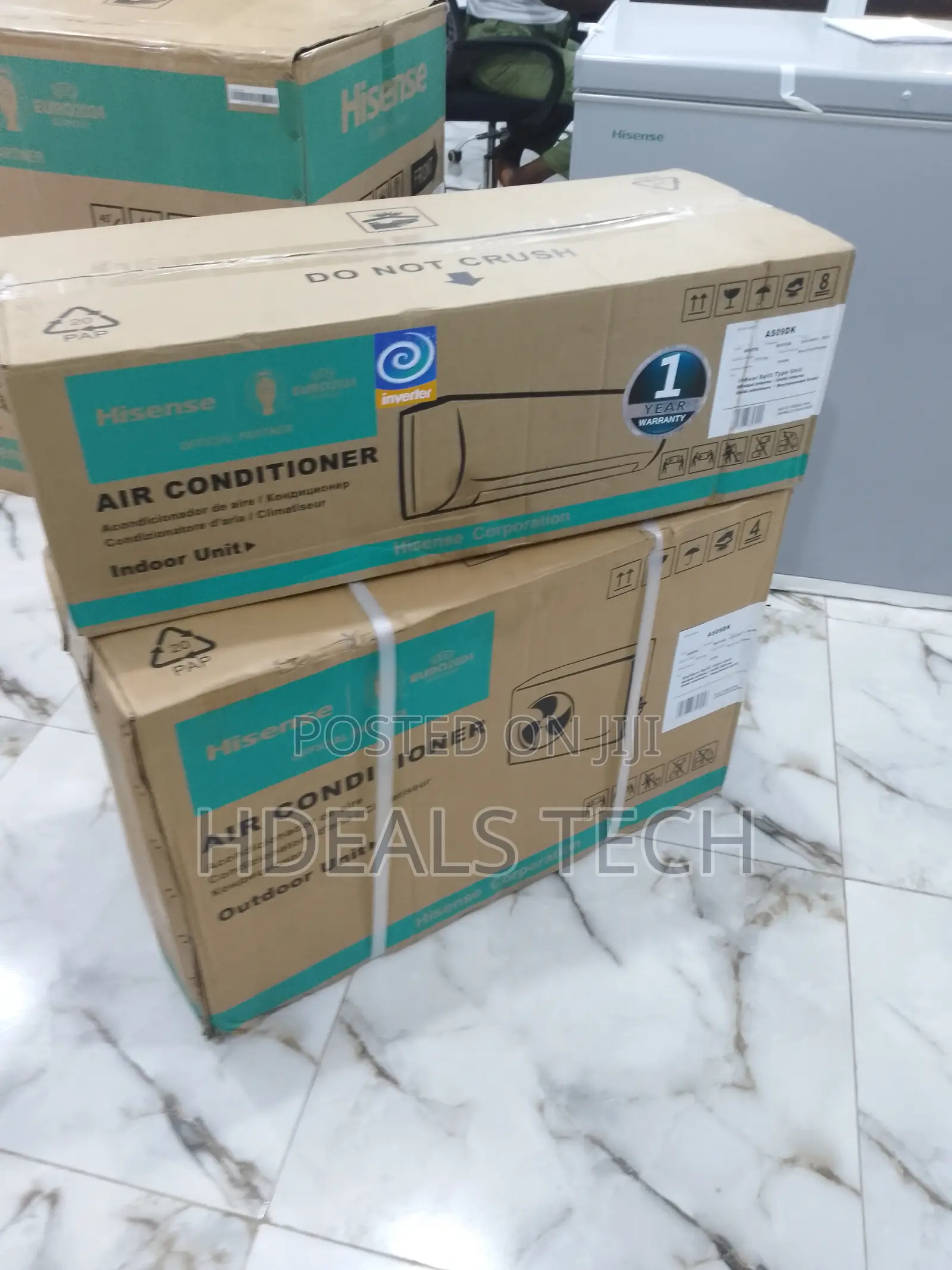 Original Hisense AC 1hp Inverter.