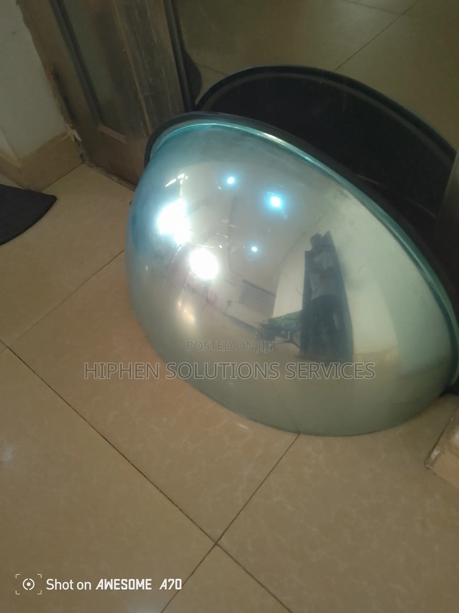 180° Dome Mirrors, Half Of 26" Diameter