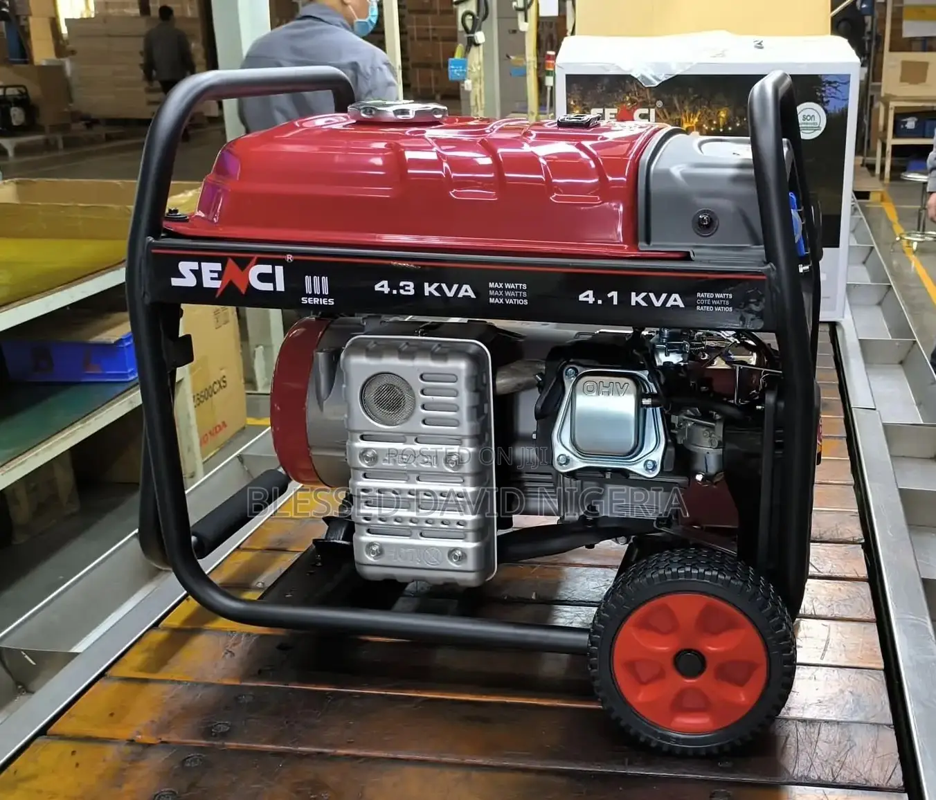 Senci SC7000E, 4.1kva Key Starter Generator