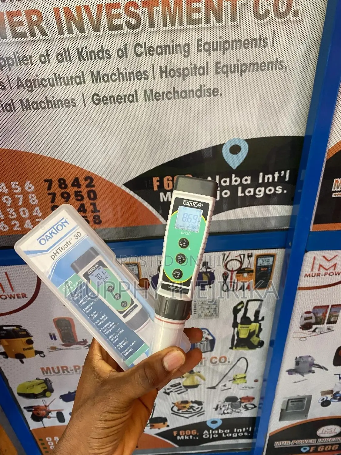 Oakton Waterproof Phtestr 30 PH Meter