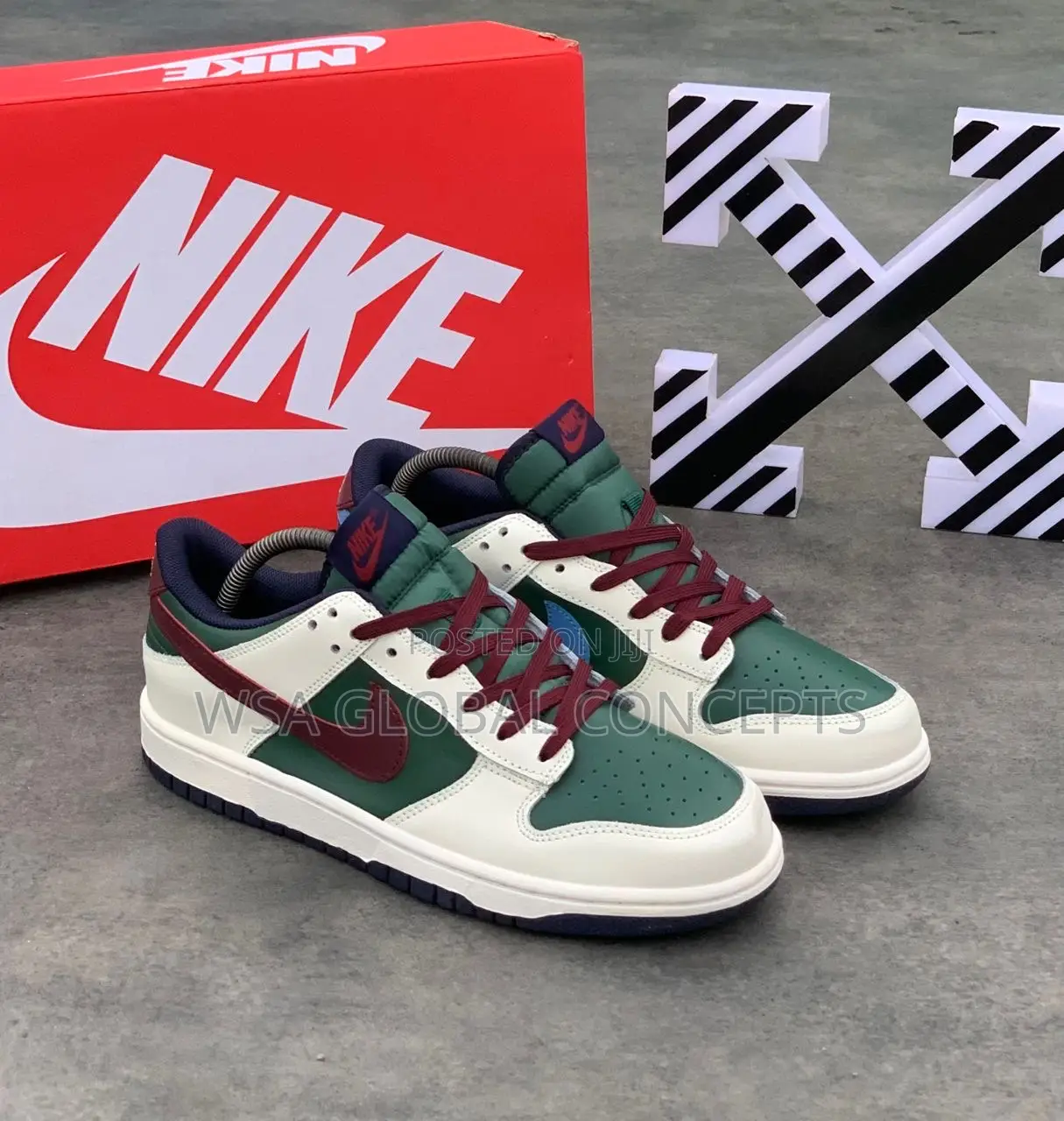 Nike Sb Dunk Low Fir Green Oregon Sneakers
