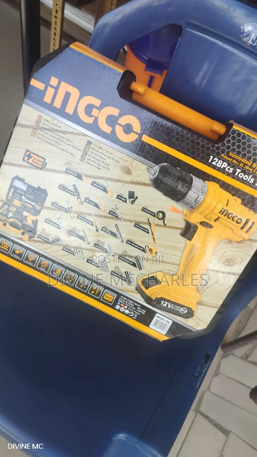 Hkthp11281 128pcs Ingco Tools Set